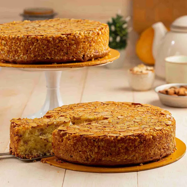 Dry Fruit Almond Cake